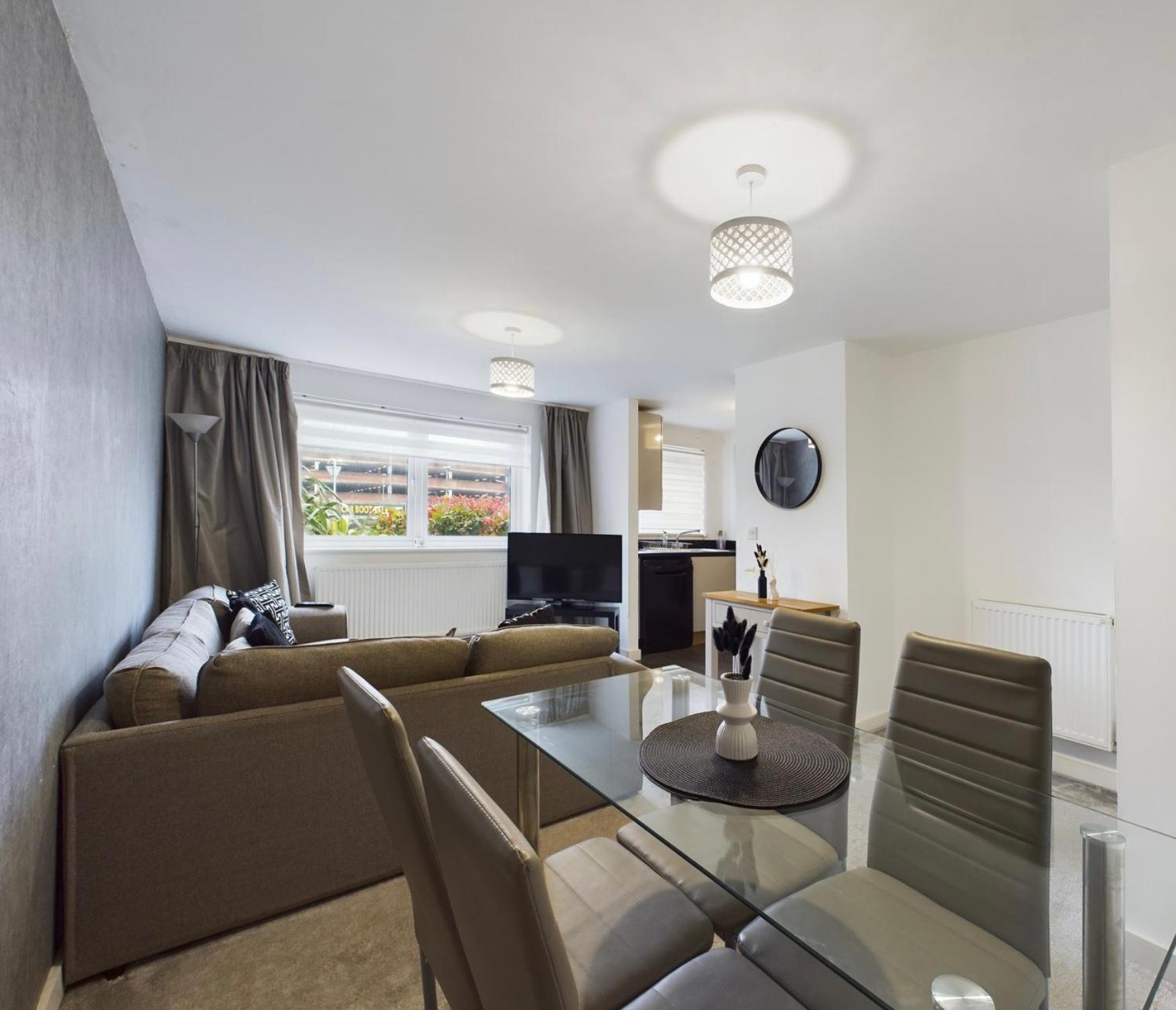 Modern 2 Bed With Private Parking Appartamento Swansea
